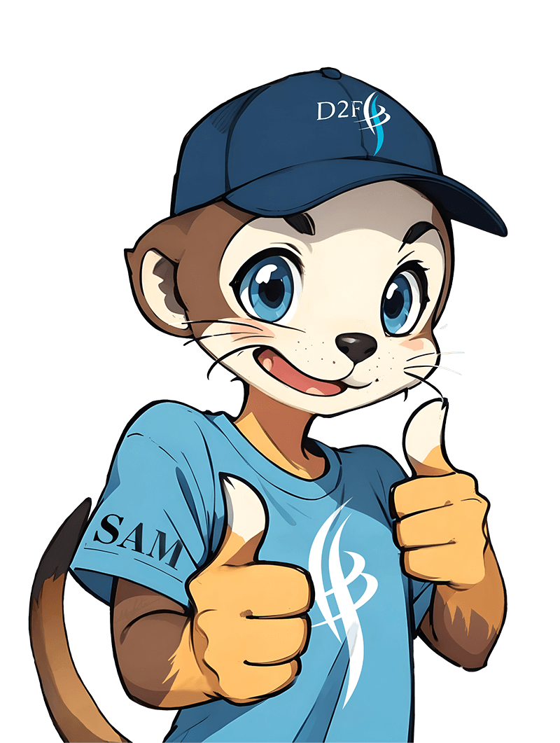 Sam thumbs up